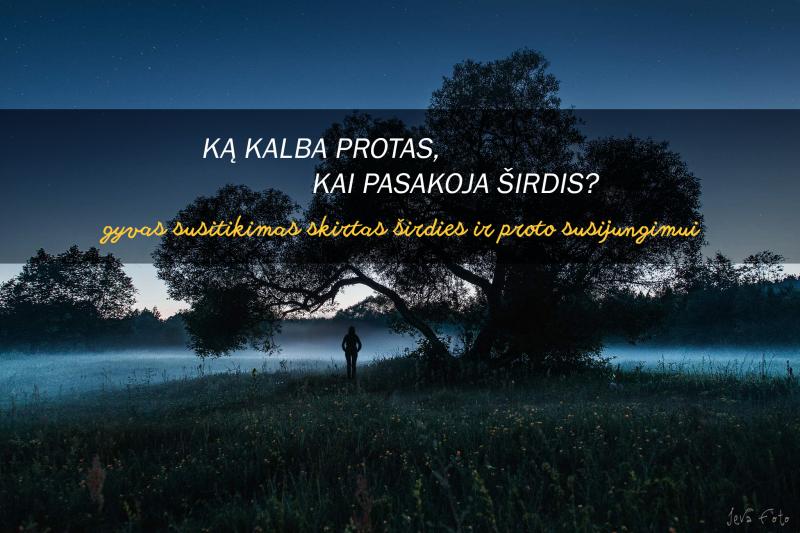 Praktiniai mokymai „Ką kalba protas, kai pasakoja širdis?“