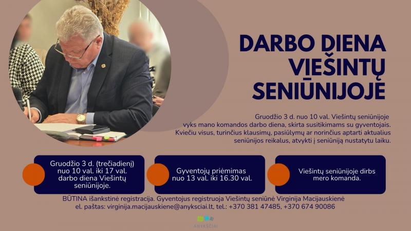 Susitikimas su Anykščių rajono savivaldybės vadovais