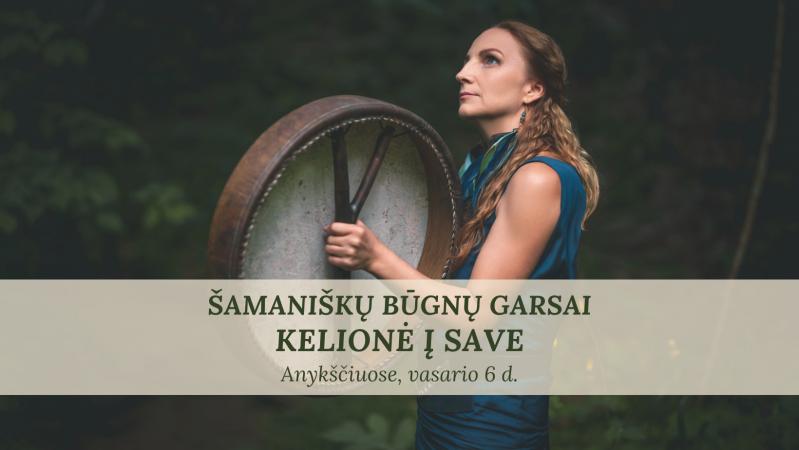 Šamaniškų būgnų garsai „Kelionė į save“