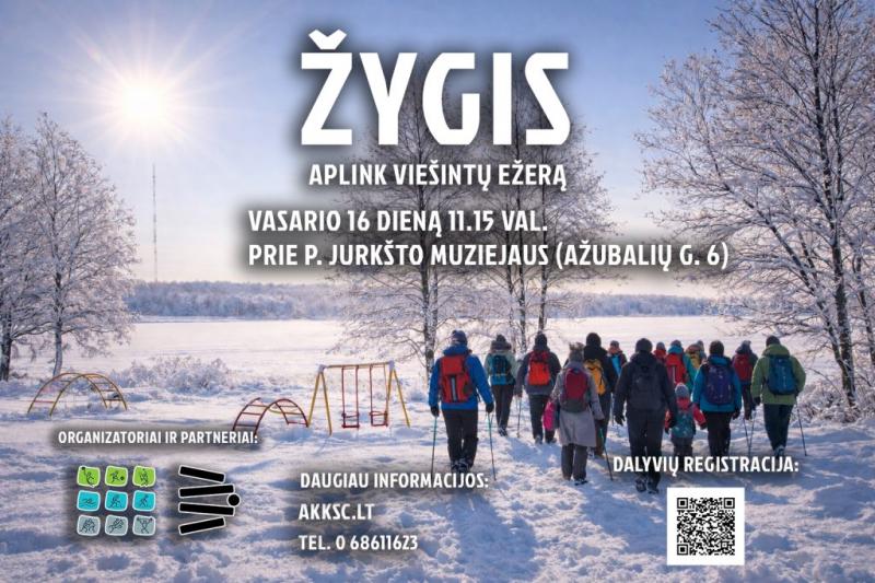 Žygis aplink Viešintų ežerą