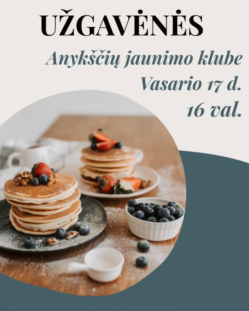 Užgavėnių šventė Anykščių jaunimo klube