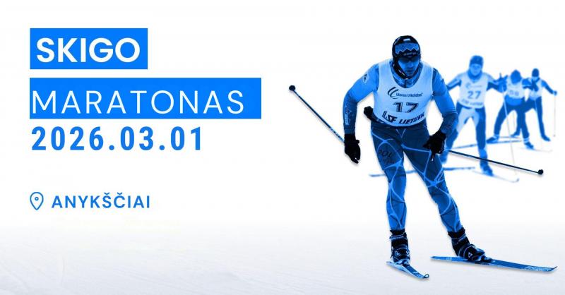 SKIGO maratonas 2026