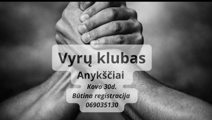 Vyrų klubo susitikimas