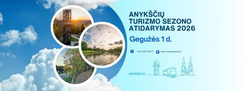 Anykščių turizmo sezono atidarymas (2026) / Programa