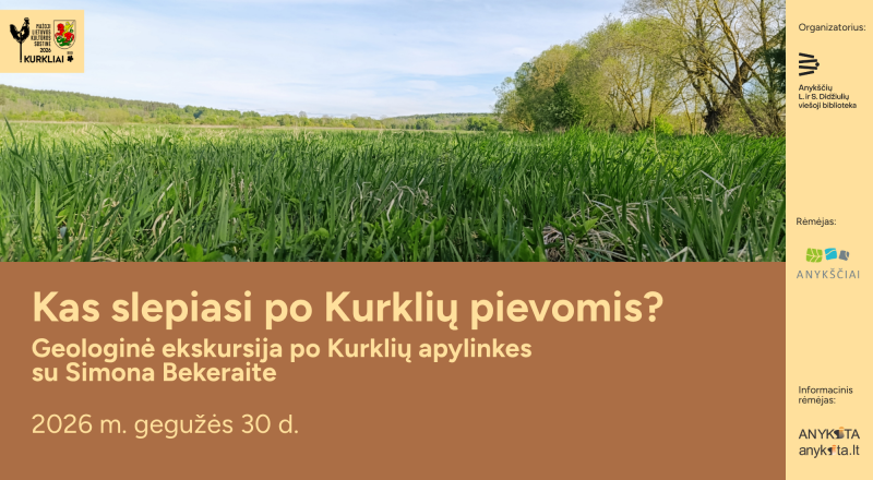Leiskitės į geologinę ekskursiją po Kurklių apylinkes!