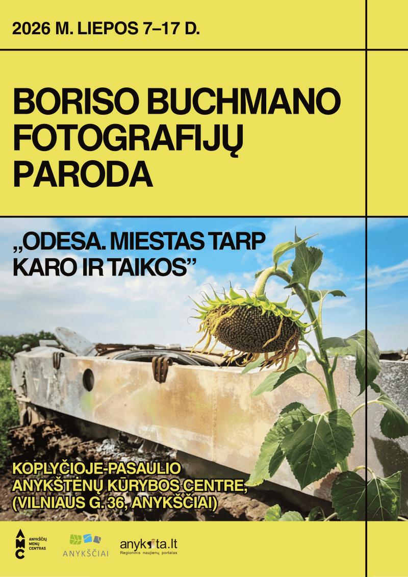 Boriso Buchmano fotografijų paroda „Odesa. Miestas tarp karo ir taikos”