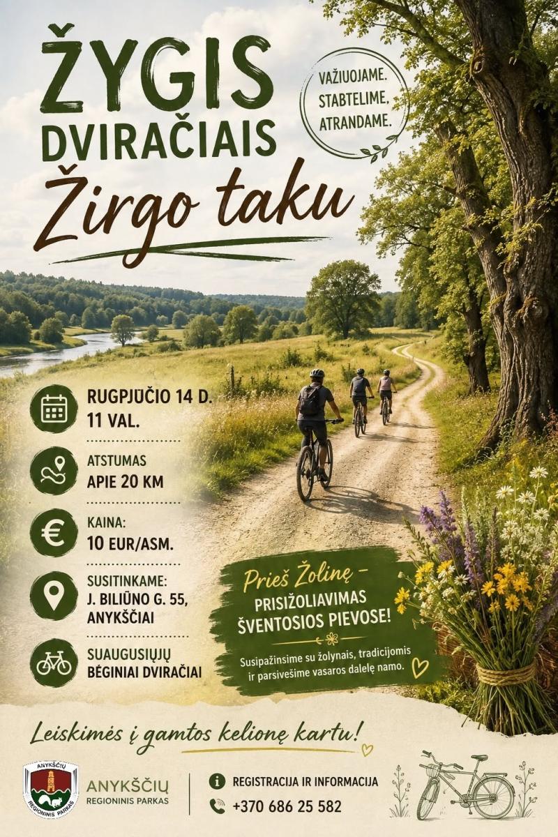 Žygis dviračiais „Žirgo taku“