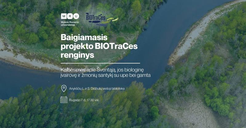 Baigiamasis projekto „BIOTraCes“ renginys