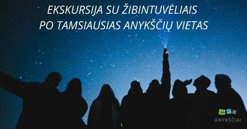 Ekskursija su žibintuvėliais po tamsiausias Anykščių vietas