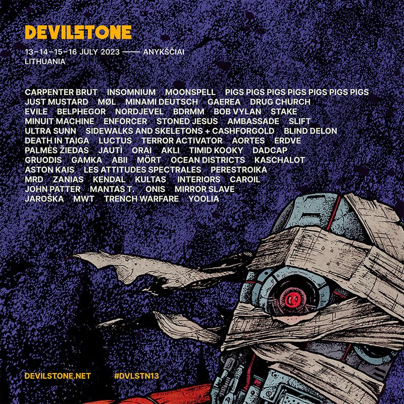 Muzikos festivalis „Devilstone“ 2023