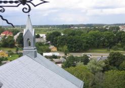 Vaizdas iš bažnyčios bokšto