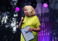 Festivalio vedėja Edita Mildažytė