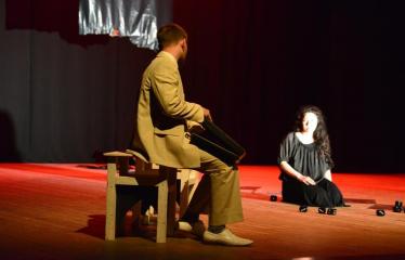 Tarptautinis mėgėjų teatrų festivalis „ARTimi“ (2017) - Spektaklis „Margarita“ - Aktoriai Evgenija Gnedova ir Tomas Pajuodis
