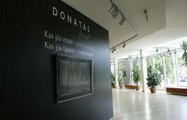 Donato Inio tapybos darbų „Kas jūs esate - mes buvome, kas jūs būsite - mes esame“ parodos atidarymas - Paroda