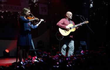 Festivalis „Purpurinis vakaras“ (2016) - Didysis festivalio pabaigos koncertas - Romas Naidzinavičius ir Jovita Šiugždinaitė