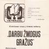 Teminis vakaras „Darbu žmogus gražus“