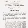 Rašytojo, vertėjo Stepo Zobarsko 80-ųjų gimimo metinių minėjimas