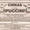Cirkas iš Prahos „Puccini“ - Pirmoji diena