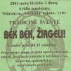 22-oji Respublikinė tradicinės kultūros ir žirgų sporto šventė „Bėk bėk, žirgeli!“ (2001)