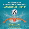 Tarptautinis plaukimo sprinto festivalis „Anykščiai - 2010“ - Pirmoji diena