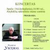 Pianisto Viktoro Paukštelio koncertas Sakralinio meno centre