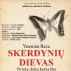 Šiaulių dramos teatro spektaklis - dviejų dalių komedija Yasmina Reza „Skerdynių dievas“