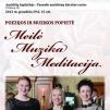 Poezijos ir muzikos popietė „MEILĖ. MUZIKA. MEDITACIJA“