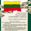 Lietuvos valstybės atkūrimo diena Anykščiuose (2014) - Tautinės vėliavos pakėlimo ceremonija prie paminklo „Laisvei“