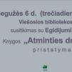 Knygos „Atminties draiskalai” pristatymas