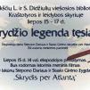 Ekspozicija „Skrydžio legenda tęsiasi“