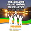 Anykščių rajono IX kaimo seniūnijų sporto žaidynės 