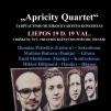 Tarptautinio muzikos kvarteto koncertas „Apricity Quartet“