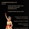 Sattiriya klasikinio Indijos šokio pristatymas su pamoka pradedantiesiems
