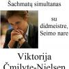 Šachmatų simultanas su didmeistre, Seimo nare Viktorija Čmilyte-Nielsen