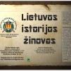 Nacionalinio konkurso „Lietuvos istorijos žinovas“ I etapas