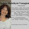 Vijoletos Mažeikytės-Vanagienės siuvinėtų juostele darbų paroda