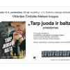 Viktorijos Čmilytės-Nielsen knygos „Tarp juoda ir balta“ pristatymas