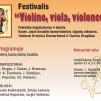 Festivalio „Violino, viola, violoncello“ koncertas
