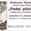 Aldonos Ruseckaitės knygos apie Salomėją Nėrį pristatymas