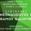 Seminaras „Neišnaudotos ES paramos galimybės"