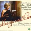 Eglės Kirilauskaitės teatralizuota poezijos programa „Dedikacija romantizmui“