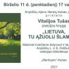 Vitalijos Tušas „Lietuva,Tu ąžuolu šlamėki“ knygos pristatymas