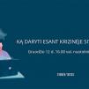 Seminaras mokymai „Ką daryti esant krizinėje situacijoje?“