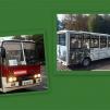 Pasivažinėjimas po naktinį miestą su „Ikarus“ modelio autobusu