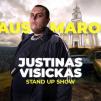 Justinas Visickas stand up show „Jėzus Marozas“
