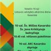 Vasario 16-oji - Lietuvos valstybėa atkūrimo diena Kavarske