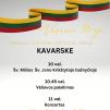 Vasario 16-oji - Lietuvos valstybės atkūrimo diena / Šv. Mišios / Kavarskas