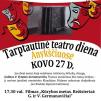 Teatro diena. Filmas apie režisierius G. ir V. Germanavičius. Spektaklis „Daukantas“